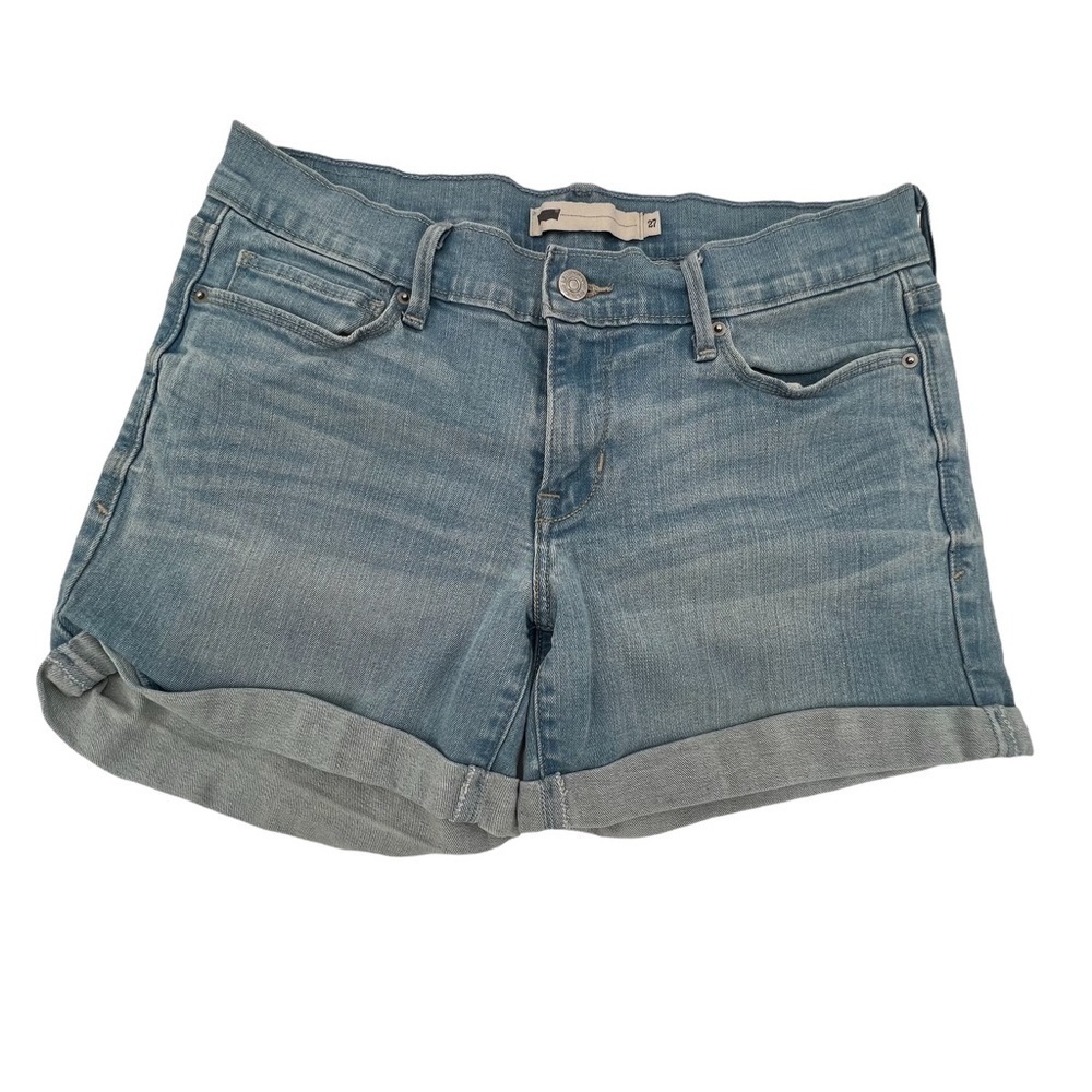 Levi's Cuffed Hem Denim Jean Shorts Size 27 Women’s